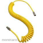 CHIYODA TSUSHO Hose Air Recoil Spiral Tough Coil (Standard Fitting 1/4) (Selang Angin Spiral / Recoil)