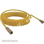 CHIYODA TSUSHO Hose Air Recoil Spiral Yellow Line (Selang Angin Spiral / Recoil)