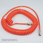 TRUSCO Hose Air Recoil Spiral Urethane (Selang Kompresor Spiral)