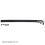 Junkosha Flat tube UFF 12-4 x 2.5mm black UFF-04-12 series