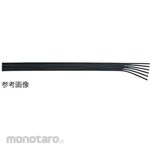 Junkosha Flat tube UFF 3-4 x 2.5mm black UFF-04-3-5 series
