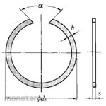 NTN Retaining ring + BR type