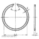 NTN Retaining ring + WR type