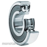 NTN Deep Groove Ball Bearing 6200 Series Contact Seal Type LLU C3 Clearance