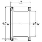 NTN Needle roller and cage assemblies for connecting rods