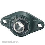 NTN Cast Iron Diamond Flange Unit UELFL Type - Eccentric Collar Type