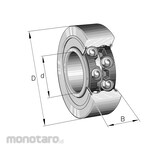INA Angular Contact Ball Bearing Series 3003-2RS