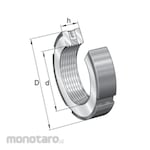 INA Precision Locknut ZM Type