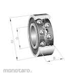 FAG Deep Groove Ball Bearing 4200 Series TVH (Laher)