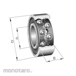 FAG Deep Groove Ball Bearing 4200 Series TVH (Laher)