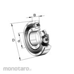 FAG Deep Groove Ball Bearing 62000 Series (Laher)