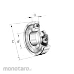 FAG Deep Groove Ball Bearing 6300 Series (Laher)