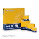 NIS Deep Groove Ball Bearing Single Row 2RS Type (Laher)