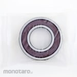NSK Deep Groove Ball Bearing Single Row 6200 Series DDU (Double Contact Rubber Seal Type) (Laher)