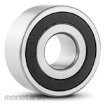RS PRO Ball Bearings 30mm 62mm Double Row Angular Contact Ball Bearing