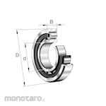 FAG Cylindrical Roller Bearings Series E-XL-M1 60mm