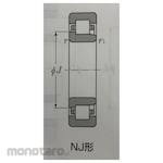 NTN Cylindrical roller bearing NJ