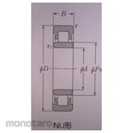 NTN Cylindrical roller bearing NU