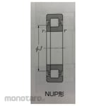 NTN Cylindrical roller bearing NUP