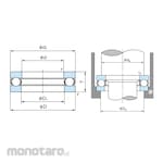 NACHI Thrust Ball Bearing
