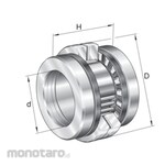 INA Needle Roller/Axial Cylindrical Roller Bearing ZARN Type (Laher Bambu)