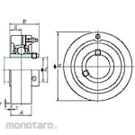 FYH UCC Cartridge Type (Cylindrical Hole)