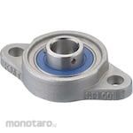 KMT Lightweight stainless steel bearing unit Set screw type diamond flange unit