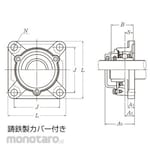 NTN Square Flange Unit Oil Supply Type (Mounted Bearing)