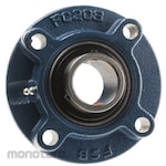 RS PRO Bearing Unit, 4 Holes, 40mm