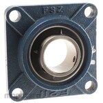 RS PRO Bearing Unit, 4 Holes, 55mm