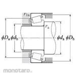 NTN tapered roller bearings