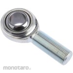 RS PRO M20x1.5 Male Steel Rod End, Bore 20mm, Overall Length 101mm, Metric Thread Standard Male