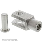 RS PRO Stainless Steel Clevis, M8 x 1.25, 42mm x 16mm