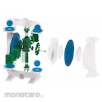 VERSAMATIC Seals PTFE for Air Operated Double Diaphragm