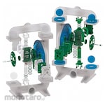 WARREN-RUPP Mufflers for Double Diaphragm Pumps