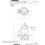 TSURUMI MANUFACTURING General construction drainage submersible high-spin pump HSN type