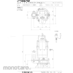 TSURUMI MANUFACTURING Small submersible mud pump + HSDE type