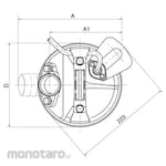 TSURUMI MANUFACTURING Submersible High Spin Pump for General Construction Drainage LBA Type