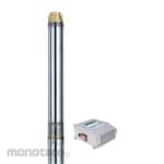 Waterplus Pompa Celup 4inci dengan Control Box DS-4P0 Series