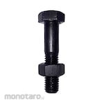 Non Brand Hex Bolt Nut UNC 1/2 Half Thread (Baut Mur Hexagonal)