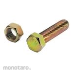 monotaro.id Hex Bolt Nut Large Pack Full Thread Yellow (Baut Mur Hexagonal)