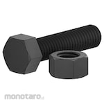 monotaro.id Hex Bolt Nut Large Pack of UNC Full Thread (Baut Mur Hexagonal)
