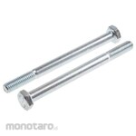 RS PRO Bright Zinc Plated Steel Hex Bolt