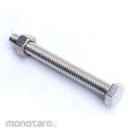THE Hex Bolt Nut 304 Stainless UNC Full Thread Screw (Baut Mur Hexagonal)