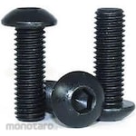 Yoshinobu Hex Socket Button Head Cap Screw Black (Baut L Kancing)