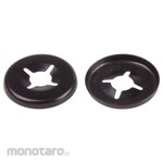 RS PRO Enamelled Steel Open Push-On Fastener