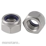 INDOMAKERS Nylon Hexagonal Nut Stainless Steel