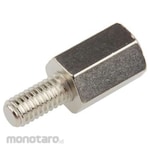 RS PRO Brass Hex Standoff Threaded Spacer