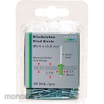 HEYCO Blind Rivet Set in Blister Packing