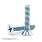 Non Brand Flat Head Machine Screw M4x60mm (Baut JF / Kepala Rata)
